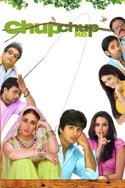 Chup Chup Ke Hindi Dubbed Movie Poster (2006)