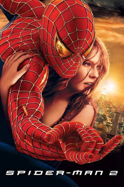 Spider-Man 2 Hindi Dubbed Movie Poster (2004)