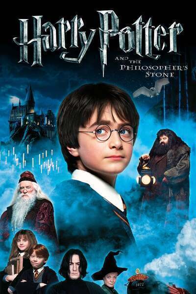 Harry Potter and the Philosopher's Stone Hindi Dubbed Movie Poster (2001)