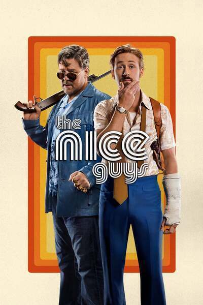 The Nice Guys Hindi Dubbed Movie Poster (2016)