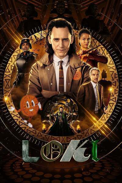 Loki Hindi Dubbed Movie Poster (2021)