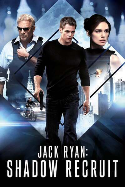 Jack Ryan: Shadow Recruit Hindi Dubbed Movie Poster (2014)