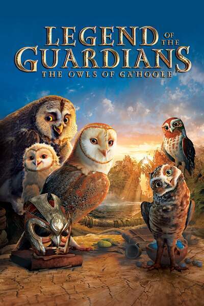 Legend of the Guardians: The Owls of Ga'Hoole Hindi Dubbed Movie Poster (2010)