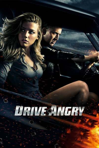 Drive Angry Hindi Dubbed Movie Poster (2011)