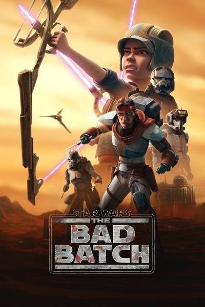 Star Wars: The Bad Batch Hindi Dubbed Movie Poster (2021)