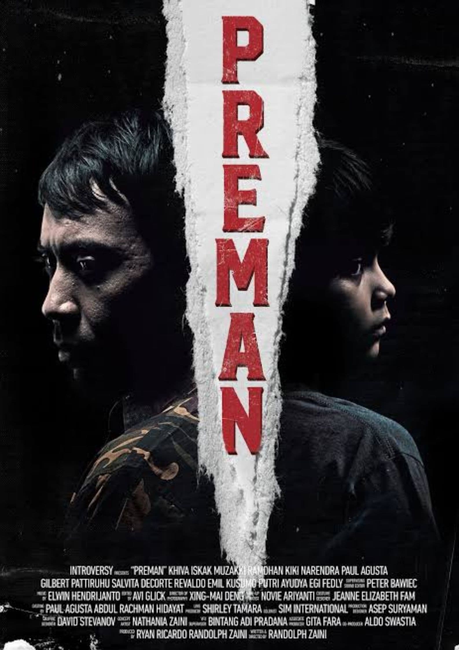 Preman Hindi Dubbed Movie Poster (2021)