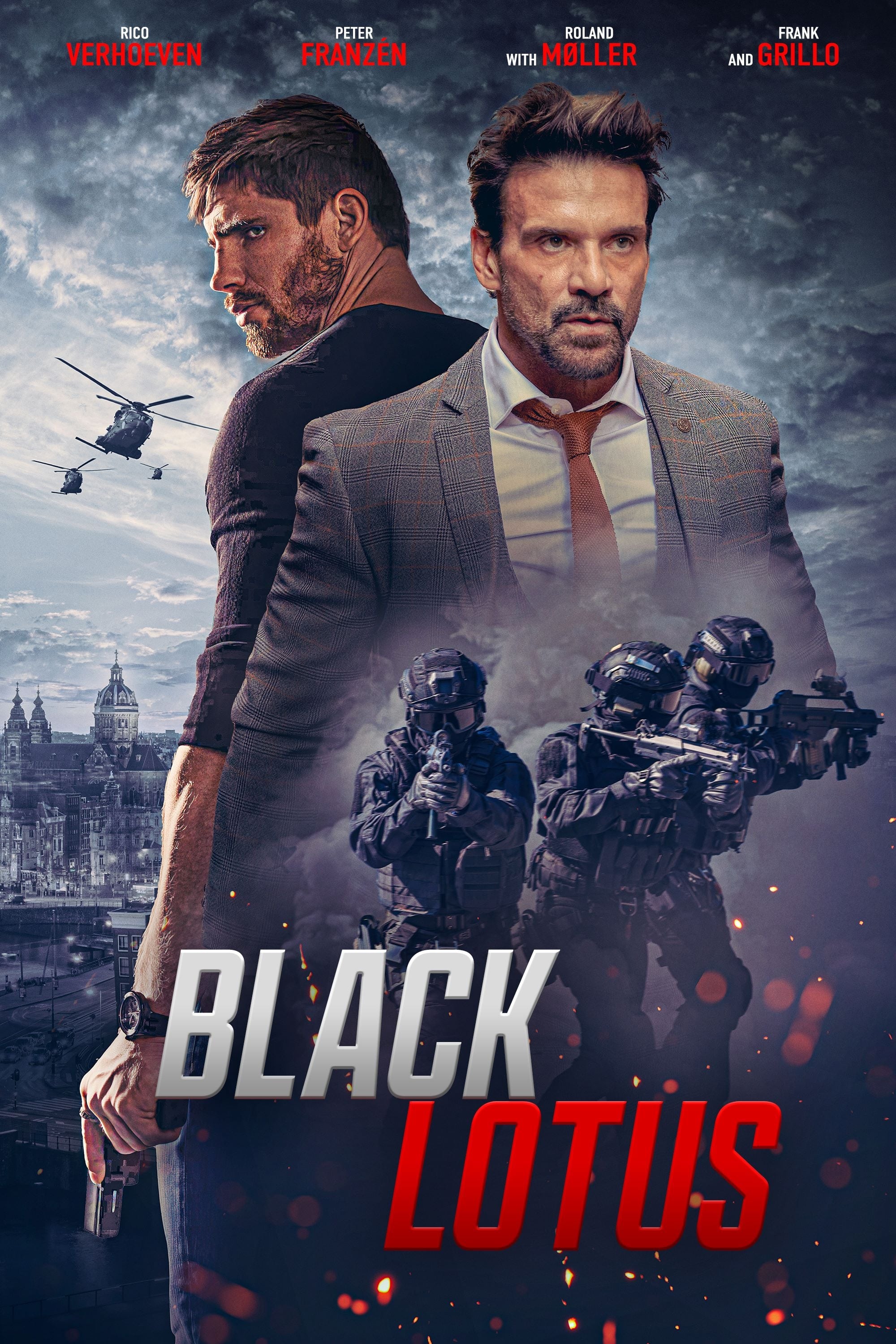Black Lotus Hindi Dubbed Movie Poster (2023)