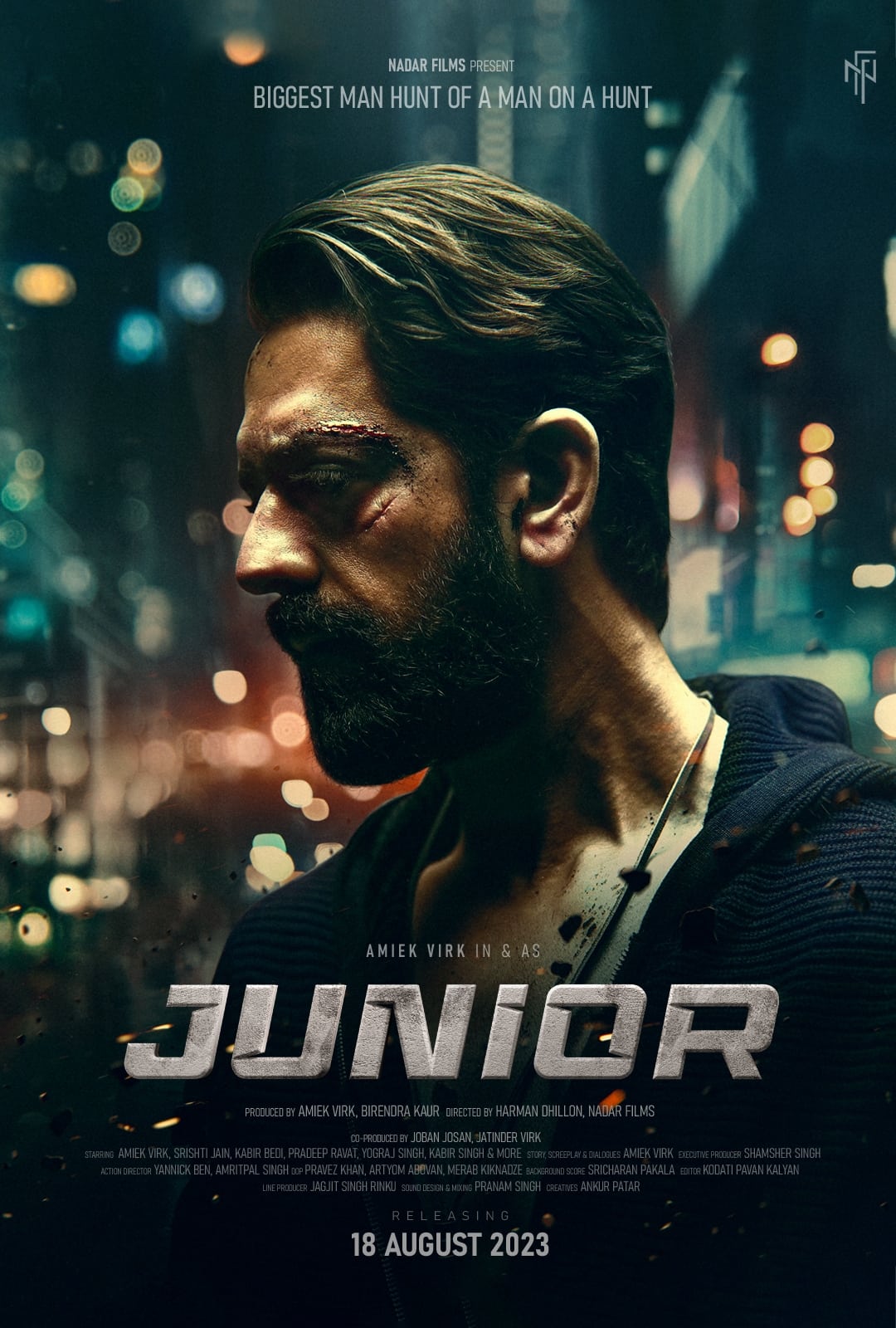 Junior Hindi Dubbed Movie Poster (2023)
