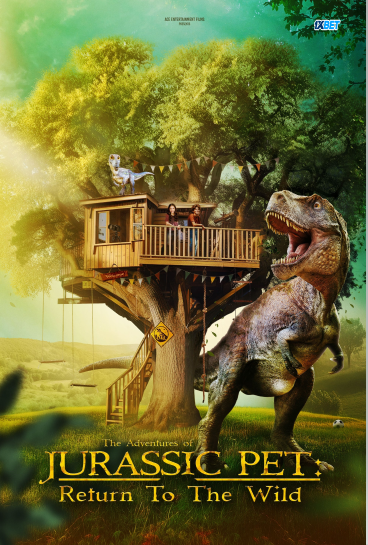 The Adventures of Jurassic Pet: Return to the Wild Hindi Dubbed Movie Poster (2024)
