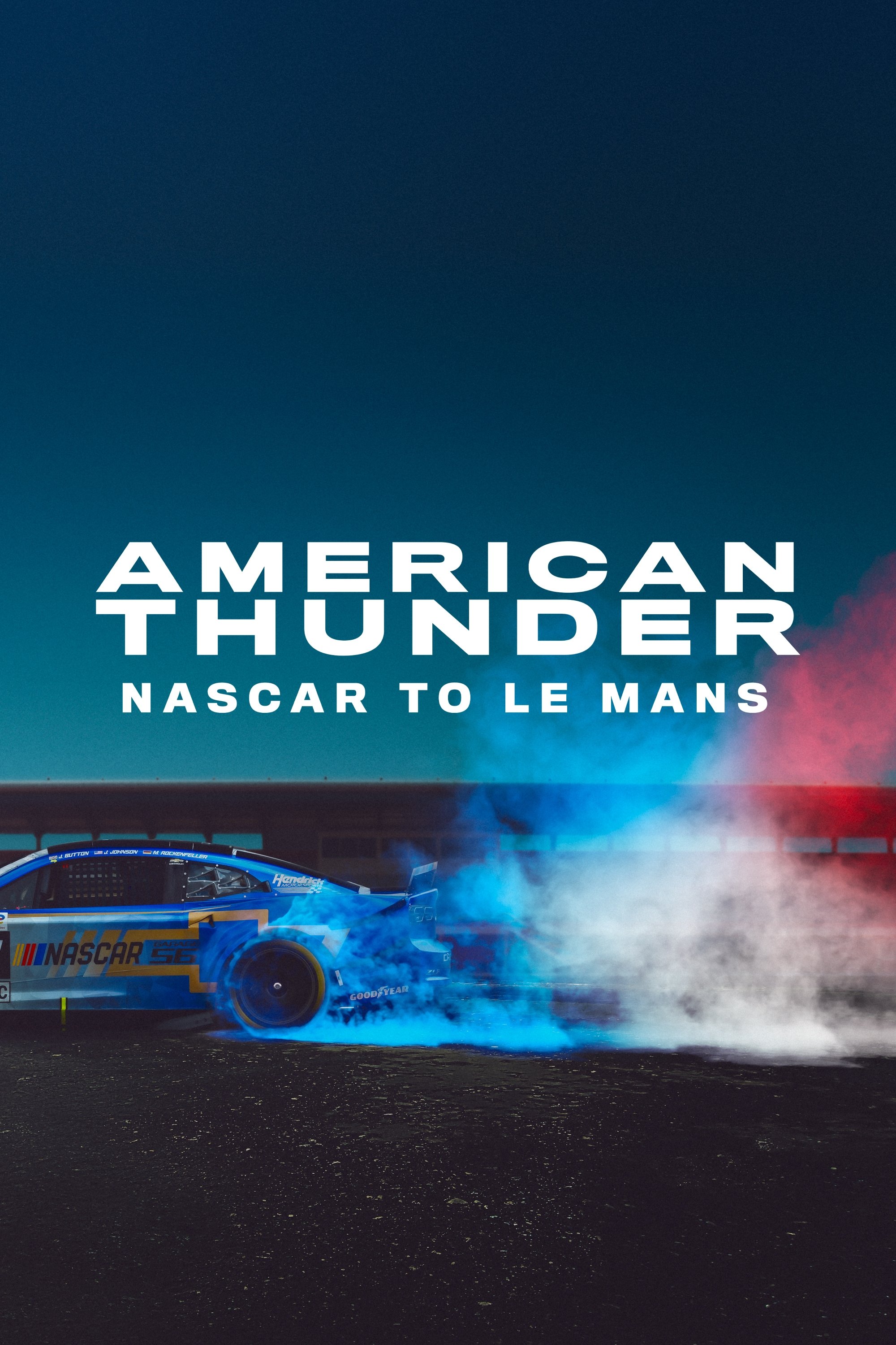 American Thunder: NASCAR to Le Mans Hindi Dubbed Movie Poster (2025)
