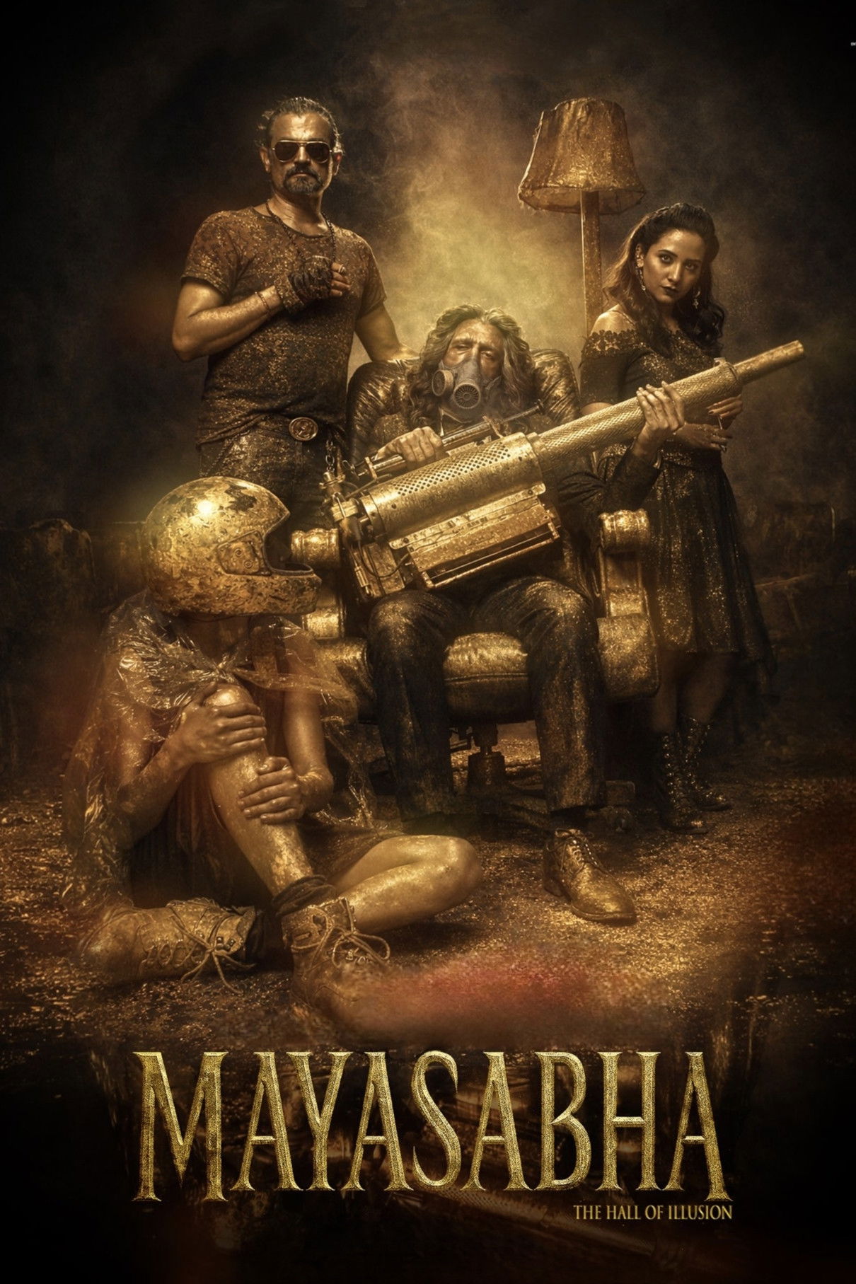 Mayasabha: The Hall of Illusion Hindi Dubbed Movie Poster (2026)