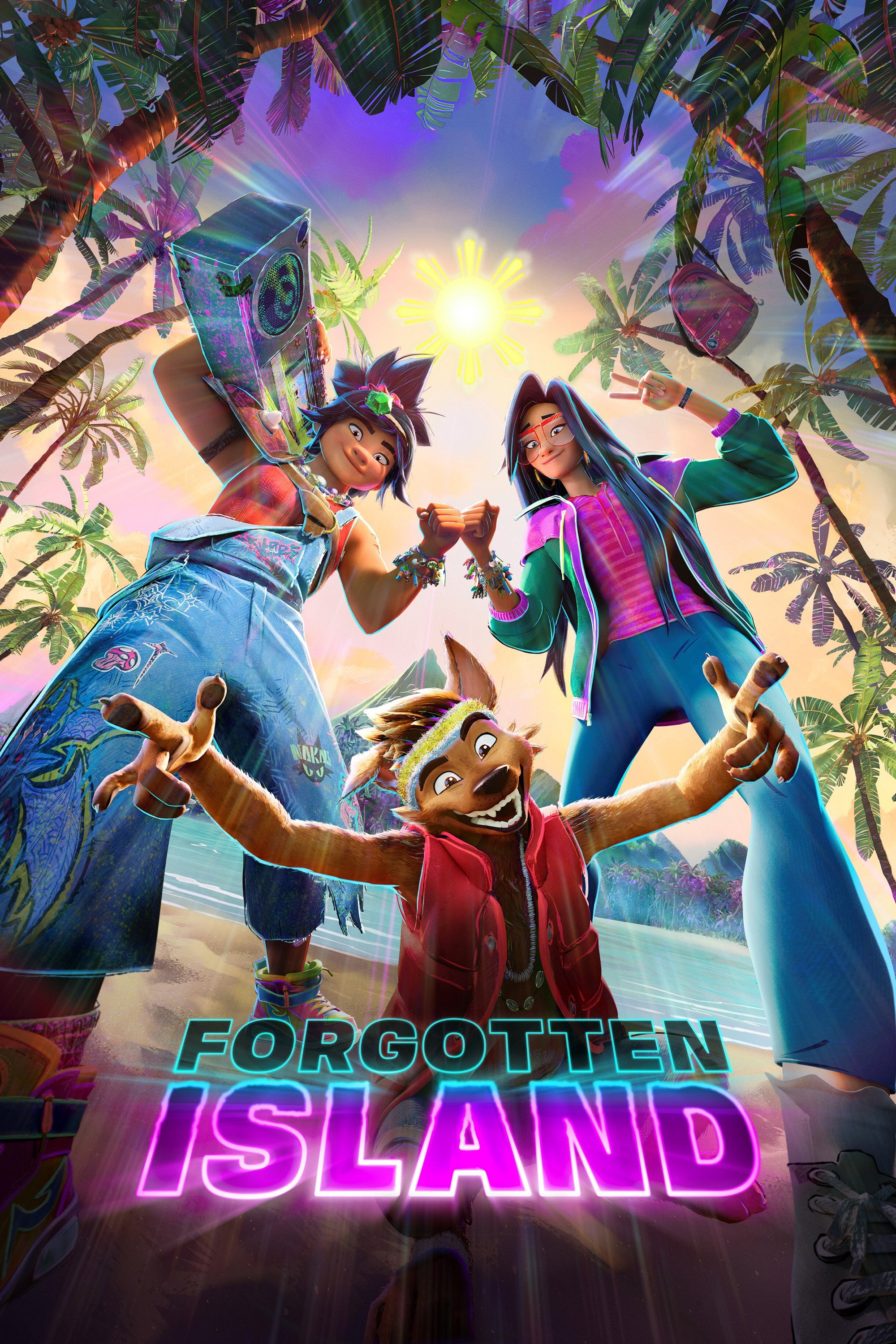 Forgotten Island Hindi Dubbed Movie Poster (2026)